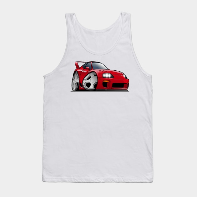 Toyota JZA80 Supra Tank Top by killustrator